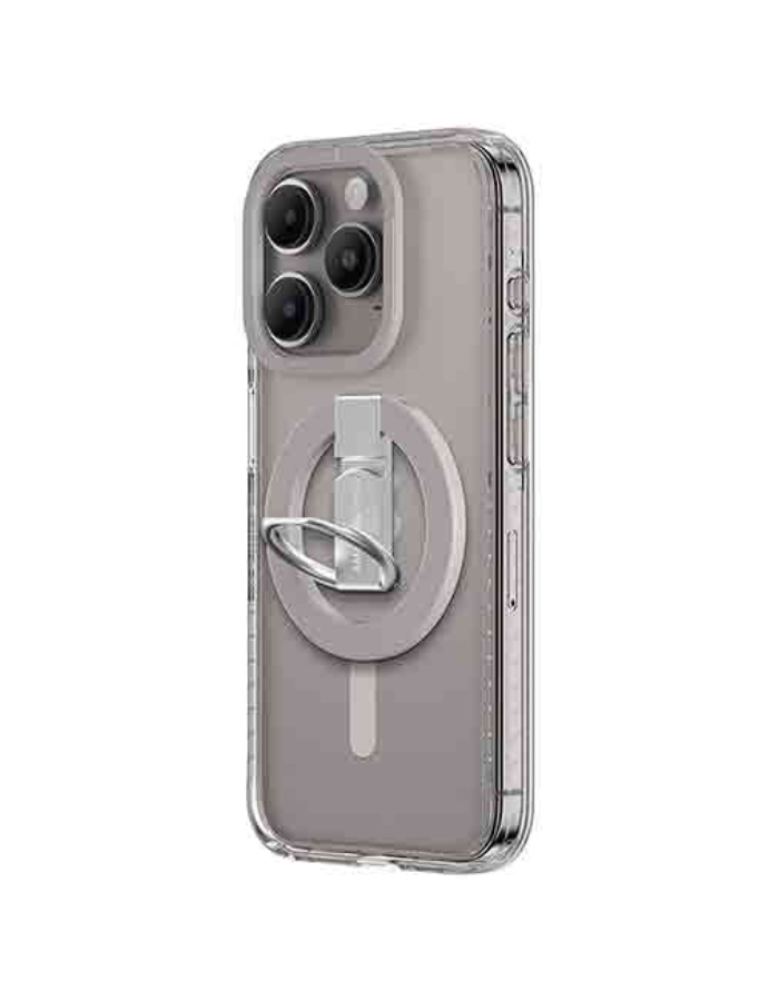 Amazing Thing Titan Set (Cover + Grip) for iPhone 15 Pro - Grey - Premium from shopiqat - Just $15! Shop now at shopiqat